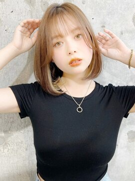 ハローバイシー 仙台(Hello by Sea) 韓国レイヤーカット×美髪☆髪質改善イノアカラー[仙台]