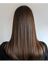 ルシードスタイル アウラ 松戸市五香(LUCIDO STYLE Aura)&nbsp;セミロングタイル【松戸・五香・白髪染め・カラー・髪質改善】