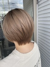 コアークリップ 緑町店(CORE CLIP) milky brown
