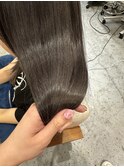 透明感グレージュ