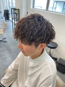 バース 河原町店(BIRTH) ツイストスパイラルパーマツイストパーマメンズマッシュパーマ