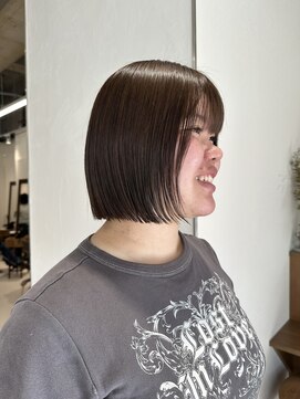 リル 茅ヶ崎(Liru:) 【Rina】マロンベージュ/黒髪/ボブルフ/ネビージュ/小顔/茅ヶ崎