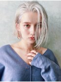 くすみベージュ透明感カラー小顔オリーブカラー_28616