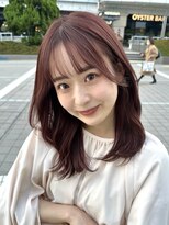 エトワ 新宿(ETOWA) ブリーチ　レイヤーカット　韓国ヘア