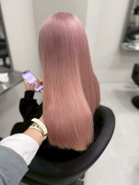 ベレーザシェルト(Beleza scelto) 13424ブリーチ＆ダブルカラーレイヤーラベンダーミルクティー