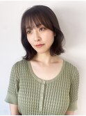 ショートボブハイライトレイヤーカットヘアセット/鹿児島/天文館