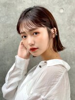 エンバイユアーズ 飯田橋店(eN° by youres)&nbsp;ぱつっと切りっぱなしが可愛い！ショートボブ☆