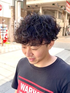 フィフス 大分(fifth) 大分メンズ骨格矯正刈り上げマッシュ強めプードルパーマ