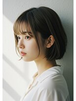ライクバイコトナ 越谷(RIKE by kotona)&nbsp;ボブ×コンパクトボブ×ミニボブ×ココアブラウン×レイヤーボブ