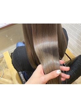 マンツーマンサロンだからスタイルの相談がしやすい♪[上野/御徒町/インナーカラー/髪質改善]