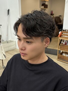 メアリー バイ メリー(marry by merry) 【立町メアリーバイメリー】ニュアンスパーマ×アップバング