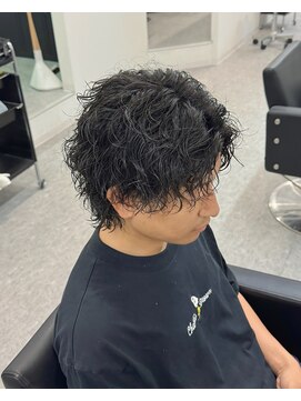 ブライト(BRIGHT) ツイストスパイラルパーマセンターパート