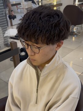 スタイル 成城学園前(STYLE) メンズ 波巻きパーマ マッシュ メンズパーマ