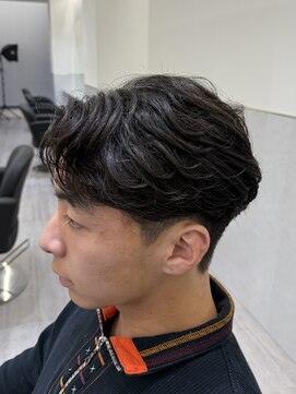 ビカムメンズヘアー 栄店(become men's hair) フェザーショート/フェザーパーマ/名古屋