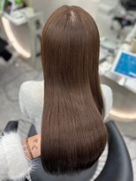 ロンドブルーム 天神大名店(Lond Bloom)&nbsp;ブリーチなしカラー/ベージュ/ブラウンカラー/福岡/10代20代30代