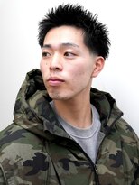 モリゲン フェローシップ レグ(MORIGEN fellowship REGU)&nbsp;メンズカットアップバングスパイキーショートスキンフェード0202