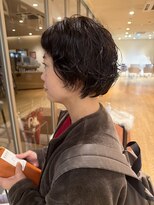 シンク 豊中店(sync)&nbsp;大人ショート/ショートパーマ/パーマスタイル