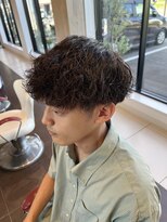 アース 会津若松店(HAIR&MAKE EARTH)&nbsp;おろし波巻きパーマ