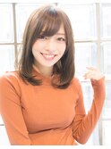 柔らか縮毛矯正でワンカール鎖骨ボブ☆relian青山