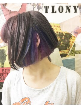 トロニー(TLONY) 渋谷TLONY hori インナーカラー