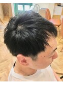 アップバングショート