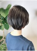 くびれショートボブ☆首がスッキリ見える☆