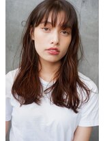 ブラウンズ(BROWNS)&nbsp;長めバング＆リラックスウェーブ