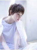 【LANY 横浜】 ボーイフレンドショート×ハニーベージュ