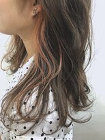 グリーン(green)&nbsp;ロングヘアにそっとイヤリングカラー　bymisaki