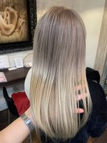 ボアップ 松山店(boappu) #プラチナベージュ#ケアブリーチ