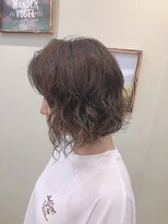 レム 山形2号店(REM) ふんわり垢抜けデジタルパーマボブ