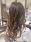 20代30代40代大人可愛い無造作なみなみウェーブパーマニュアンス