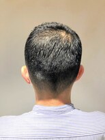 ヘアーポケット 恵比寿(hair pocket)&nbsp;ソフトモヒカン風バーバーホウズベリーショートメンズカット