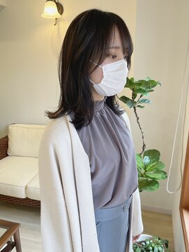 アルディ ユーカリが丘店(HARDI) 【星野】さらっと顔周りが流れる、くびれミディアム☆