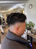 ピークスヘア(peaks hair) メンズカット フェード メンズショート 簡単ヘアセット