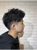 ツイストピンパーマ