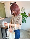 ピンクオレンジ×くびれレイヤー