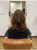 コテ巻き風パーマ
