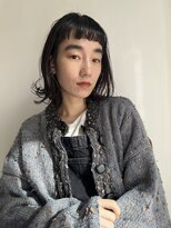 フランチェスカ(Francesca)&nbsp;ミディアムパーマ/ミディアムヘアアレンジ/外ハネボブ