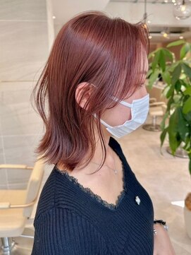 ミズチャーム(Ms.CHARM) カッパーブラウン/くびれミディアム