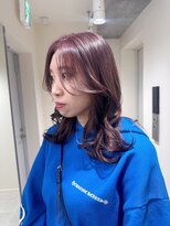 ナビバイケンジ(NaVI by KENJE)&nbsp;顔まわりカット×ピンクラベンダー