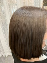 ロマンヤカタ ファース(ROMAN YAKATA fars)&nbsp;髪質改善　プレミアムカラー　艶ボブスタイル@田代5/9