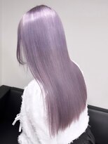 ベレーザ 渋谷(BELEZA)&nbsp;7445髪質改善ラベンダーパープルハイトーン艶髪レイヤーカット