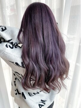 ヘアーアンドスパ フェリーチェ ミチ 野田屋町店(HAIR&SPA felice MICHI) 【feliceMICHI 石井あすか】ラベンダーカラー
