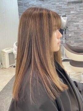 ヘアーアンドビューティーガーデン(HAIR AND BEAUTY GARDEN) 白髪ぼかハイライトミルクティーベージュカラーグレイカラー