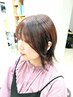 ◆カット＋１７型コラーゲン配合カラ―（黒髪を白髪から守り育てる事に特化）