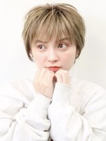 ノア 奈良駅前店(NoA)&nbsp;ショートヘア　丸みショート　ハイトーン　近鉄奈良　田村梨乃