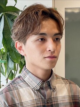 アンドファインヘアービューティー(AND FINE hair beauty) 王道マッシュセンターパート