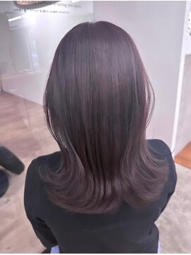 モアナ バイ ヘッドライト 新越谷店(Moana by HEADLIGHT) Moana【新越谷】#レイヤーカット#バイオレット#小顔魅せヘア