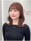 メルティカラー似合わせカットウェーブミディアム縮毛矯正韓国